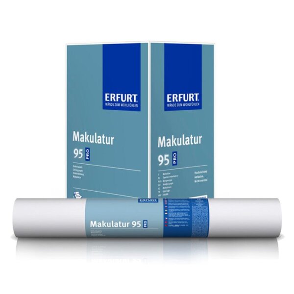 ERFURT Makulatur 95 PRO, Karton (20 x Rolle)