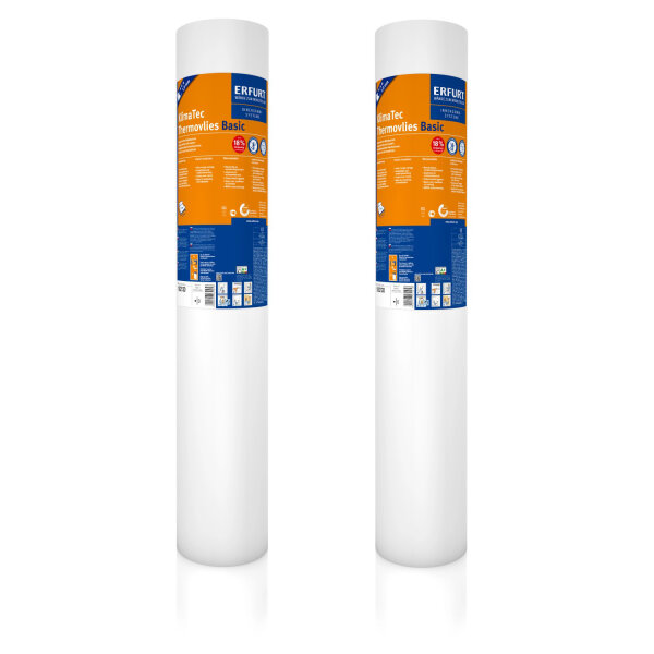 ERFURT KlimaTec Thermovlies Basic, Karton (2 x Rolle)