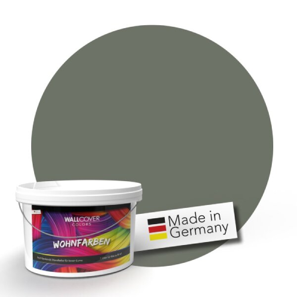 (SAMPLE) Wandfarbe Graugrün Dunkelgrau Shadow 2E Wallcover Colors S 6005-G50Y