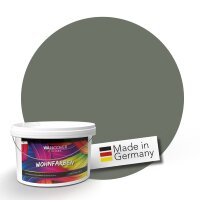 (SAMPLE) Wandfarbe Graugrün Dunkelgrau Shadow 2E...