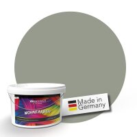 (SAMPLE) Wandfarbe Graugrün Grau Shadow 2D Wallcover...