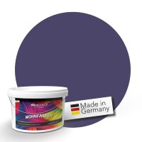 (SAMPLE) Wandfarbe Stahlblau Navy Blau Atlantik 5E...