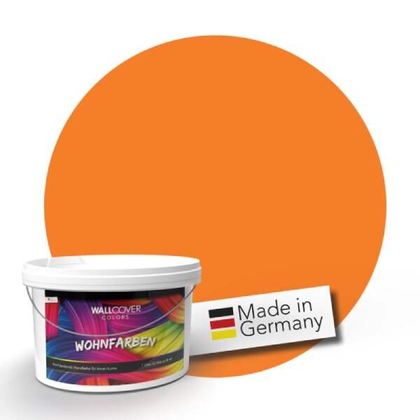 (SAMPLE) Wandfarbe Orange Rotorange Siena 1F Wallcover Colors S 1070-Y50R