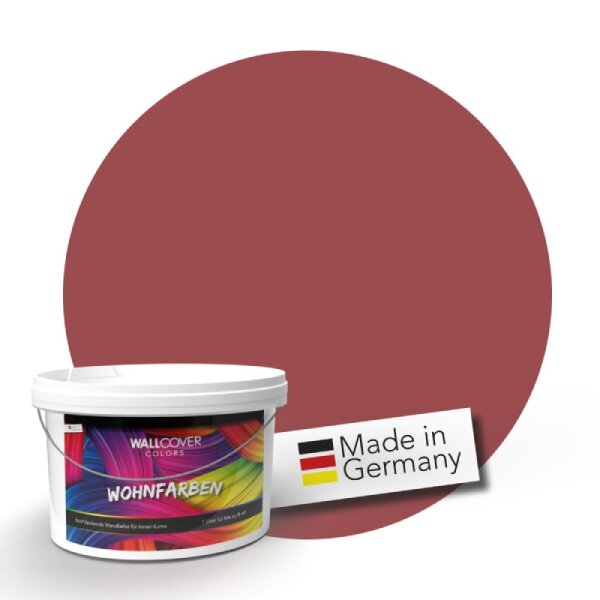 (SAMPLE) Wandfarbe Bordeaux-Rot Weinrot Piccadilly 2F Wallcover Colors S 4040-R