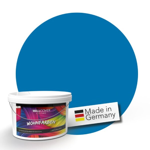 (SAMPLE) Wandfarbe Ultramarin Blau Pazifik 1F Wallcover Colors S 2065-R90B