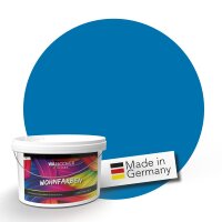 (SAMPLE) Wandfarbe Ultramarin Blau Pazifik 1F Wallcover...