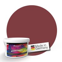 (SAMPLE) Wandfarbe Bordeaux-Rot Weinrot Napoli 4F...