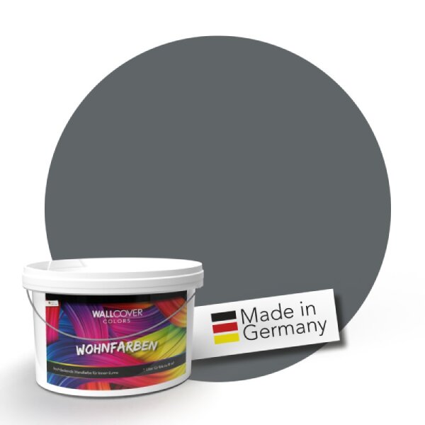(SAMPLE) Wandfarbe Grau Schiefergrau Moon 6C Wallcover Colors S 6502-B