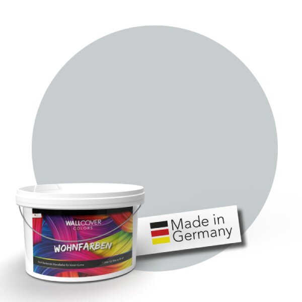 (SAMPLE) Wandfarbe Hellgrau Blaugrau Moon 5A Wallcover Colors S 2002-B50G