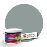 (SAMPLE) Wandfarbe Dunkelgrau Moon 4D Wallcover Colors S...