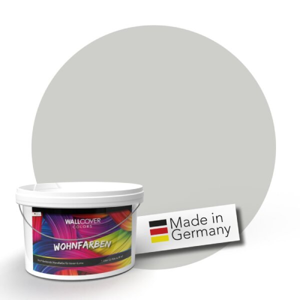 (SAMPLE) Wandfarbe Hellgrau Lichtgrau Moon 1C Wallcover Colors S 2000-N