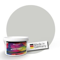 (SAMPLE) Wandfarbe Hellgrau Lichtgrau Moon 1C Wallcover...