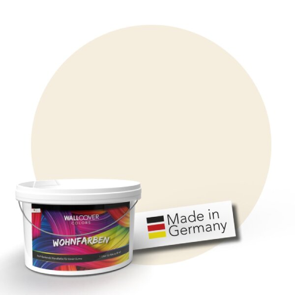 (SAMPLE) Wandfarbe Weiß-Gelb Blassgelb Mojave 1A Wallcover Colors S 0804-Y30R