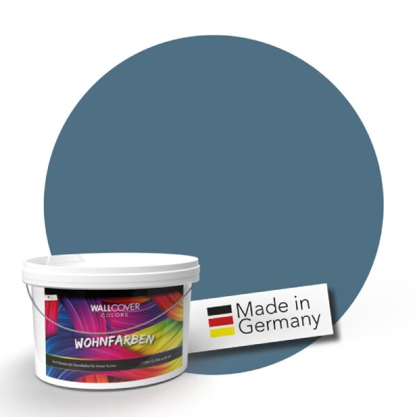 (SAMPLE) Wandfarbe Dunkelblau Blau-Grau Marine 4F Wallcover Colors S 5020-B