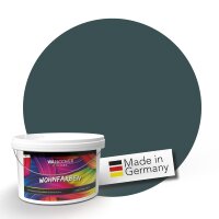(SAMPLE) Wandfarbe Teal Petrol Blaugrün Margarita 5F...