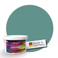 (SAMPLE) Wandfarbe Teal Petrol Blaugrün Margarita 5D...