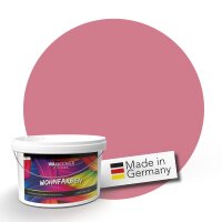 (SAMPLE) Wandfarbe Bordeaux-Rot Weinrot Kensington 4D...