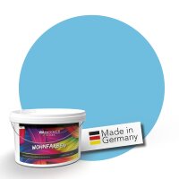 (SAMPLE) Wandfarbe Blau Karibik 2C Wallcover Colors S 1040-B