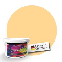 (SAMPLE) Wandfarbe Helles Orange Kalahari 1B Wallcover...