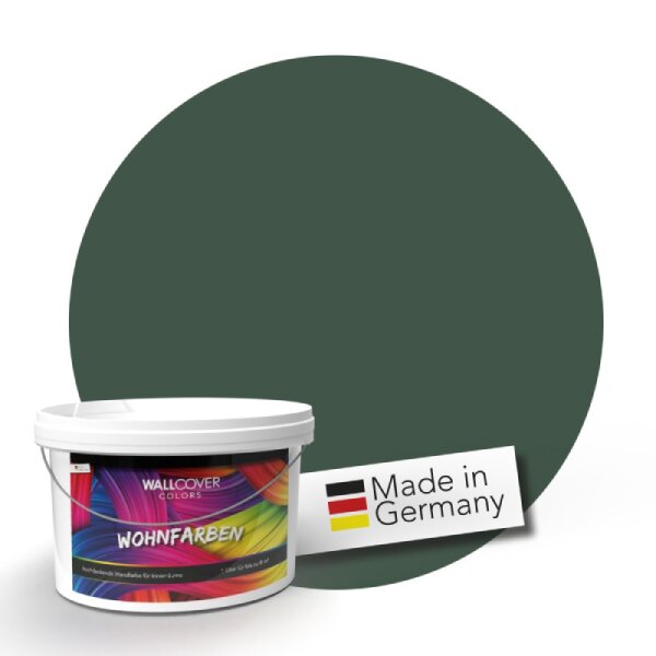 (SAMPLE) Wandfarbe Dunkelgrün Tafelgrün Dublin 5F Wallcover Colors S 7010-G10Y