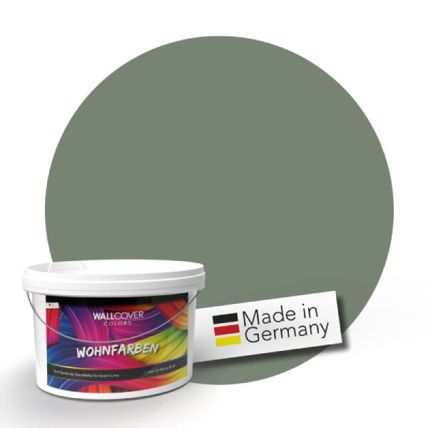 (SAMPLE) Wandfarbe Grün-Grau Kale Green Dublin 5D Wallcover Colors S 5010-G30Y
