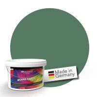 (SAMPLE) Wandfarbe Grau-Grün Flaschengrün...