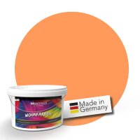 (SAMPLE) Wandfarbe Orange Bologna 1D Wallcover Colors S...