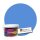 Wandfarbe Matt NCS-S-1555-R80B WALLCOVER Colors