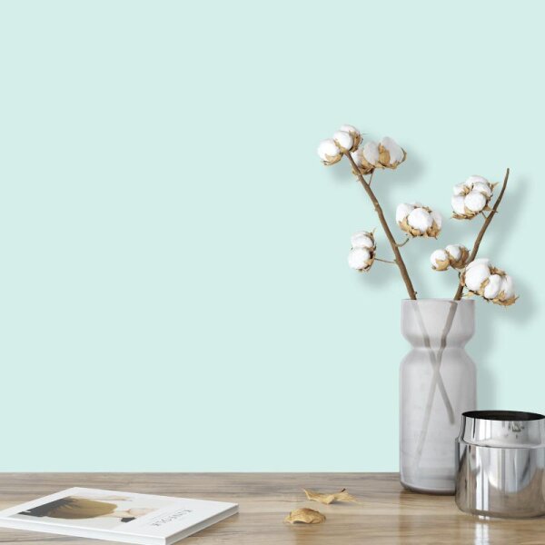 Wandfarbe Pastell-Türkis Margarita 2A Wallcover Colors S 0515-B80G