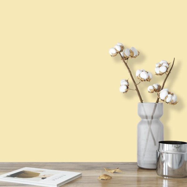 Wandfarbe Blassgelb Tanami 3A Wallcover Colors S 0515-Y10R