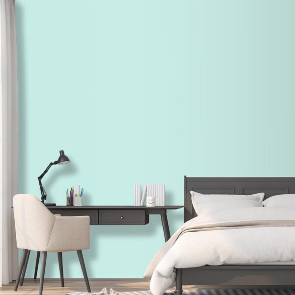 Wandfarbe Pastell-Türkis Guadeloupe 3A Wallcover Colors S 0520-B30G