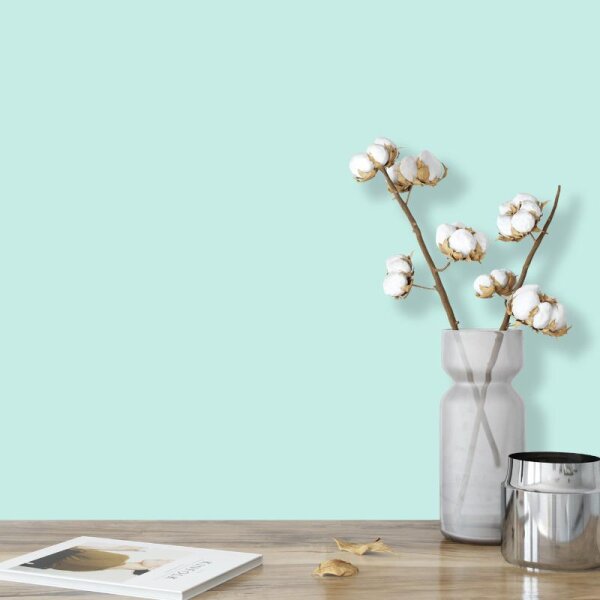 Wandfarbe Pastell-Türkis Guadeloupe 3A Wallcover Colors S 0520-B30G