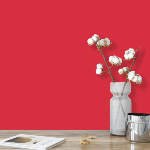 Wandfarbe Rot Napoli 2E Wallcover Colors S 0580-Y90R