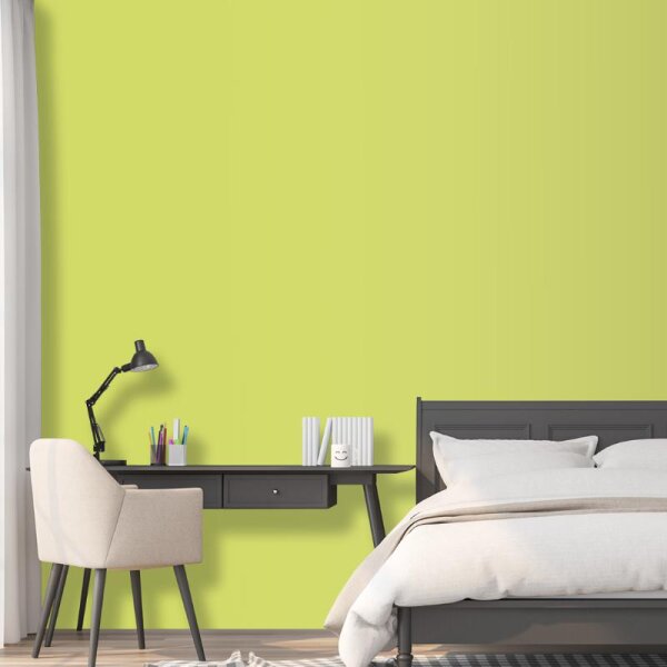 Wandfarbe Hellgrün Gelbgrün Killarney 2D Wallcover Colors S 1050-G70Y