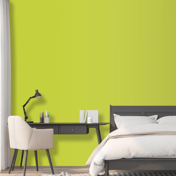 Wandfarbe Apfelgrün Grüngelb Saguaro 1F Wallcover Colors S 1060-G60Y