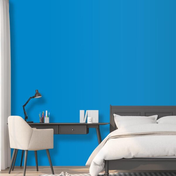 Wandfarbe Blau Meeresblau Karibik 2E Wallcover Colors S 1560-R90B