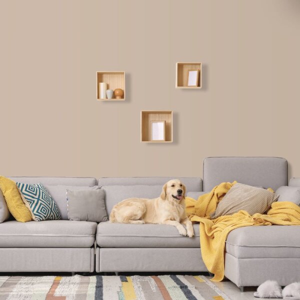 Wandfarbe Sand Hellbraun Light 6D Wallcover Colors S 2010-Y80R