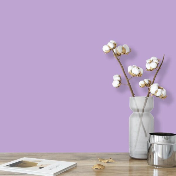 Wandfarbe Flieder Lila Violett Benguela 1C Wallcover Colors S-2040-R40b