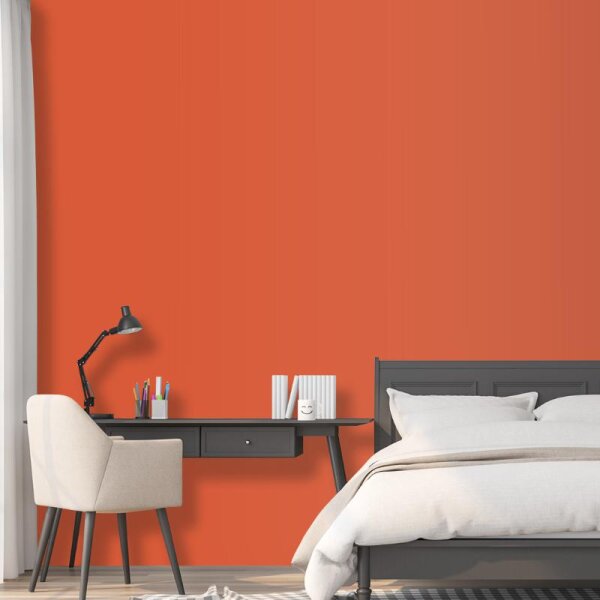 Wandfarbe Koralle Rot Orange Palermo 1E Wallcover Colors S 2060-Y70R