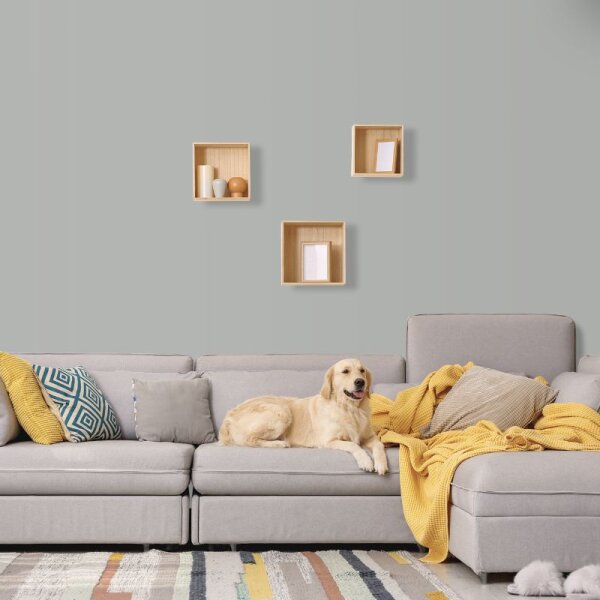 Wandfarbe Grau Moon 4C Wallcover Colors S 3000-N