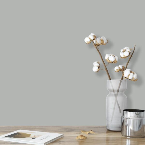 Wandfarbe Grau Moon 4C Wallcover Colors S 3000-N