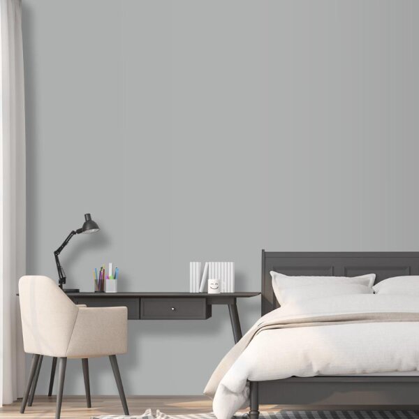 Wandfarbe Hellgrau Moon 1E Wallcover Colors S 3005-B80G
