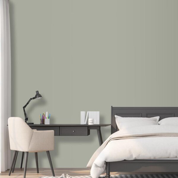 Wandfarbe Graugrün Grau Shadow 2C Wallcover Colors S 3005-G50Y
