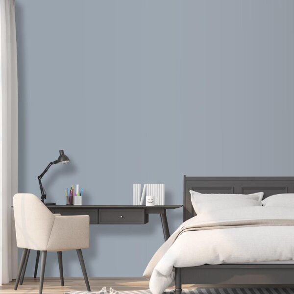 Wandfarbe Taubengrau Graublau Light 1D Wallcover Colors S 3010-B10G