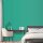 Wandfarbe Türkis-Grün Seegrün Bahamas 1D Wallcover Colors S 3040-B80G