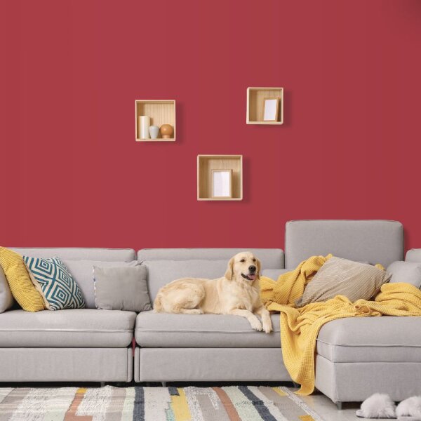 Wandfarbe Rot Napoli 4E Wallcover Colors S 3050-R10B