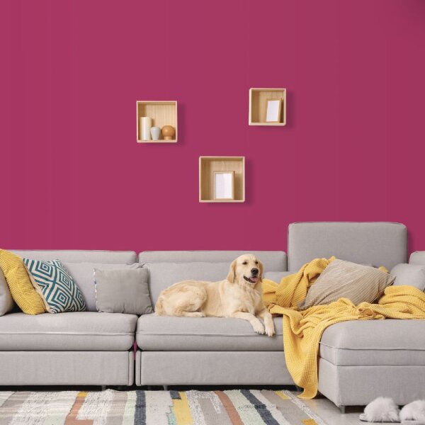 Wandfarbe Rotviolett Portobello 2F Wallcover Colors S 3050-R20B