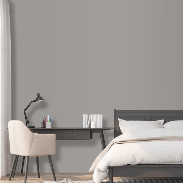 Wandfarbe Grau Moon 2D Wallcover Colors S 4005-R20B