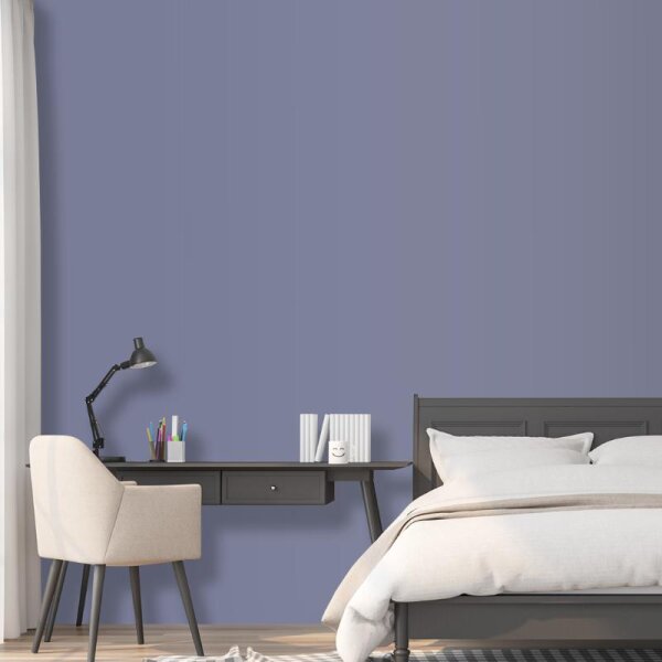 Wandfarbe Stahlblau Blaugrau Atlantik 5D Wallcover Colors S 4020-R70B