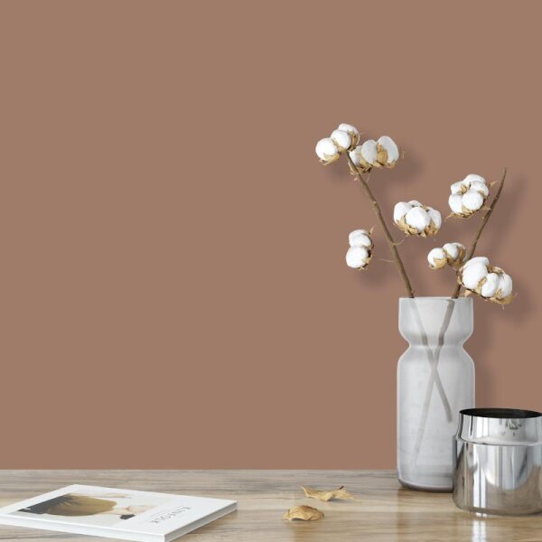 Wandfarbe Braun Sand Light 6F Wallcover Colors S 4020-Y70R